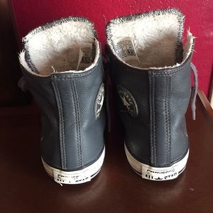 Converse hi-top shoes